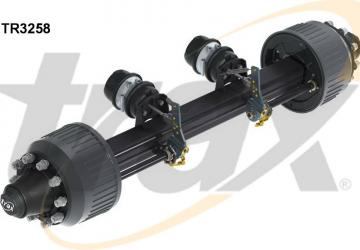 3-5-9-12-14-16-18 Ton Kapasite Kampana Frenli Dingil